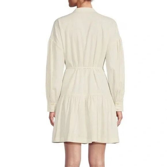 NWT Alex Marie Benson Button Front Tiered Linen Dress size 12 - Picture 2 of 7